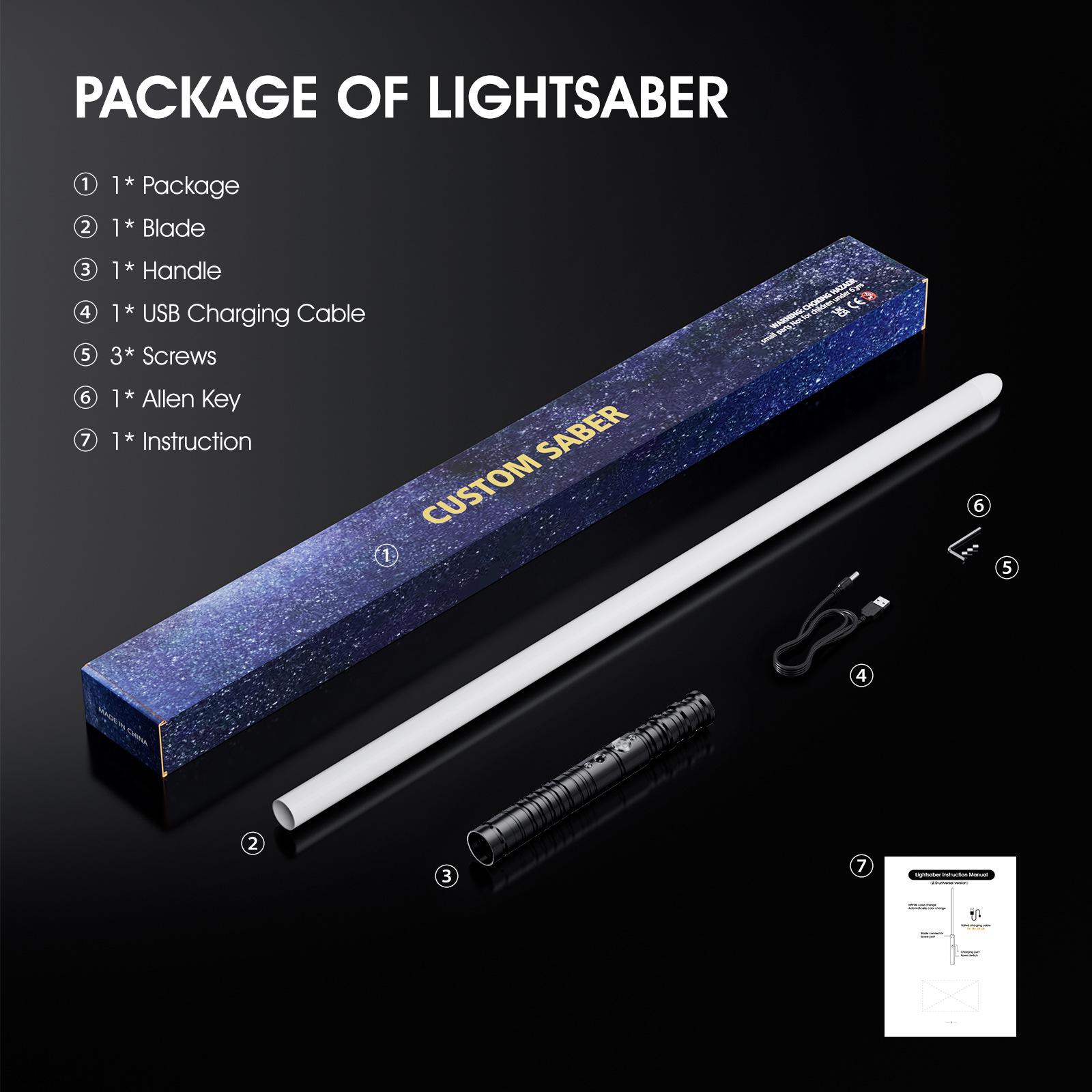 

Меняющий цвет телескопический игрушечный световой меч для детей - Металлический лазерный меч со светящимся светодиодным стержнем, Легко собирается