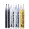 1pc Black/White/Gold/Silver Extra Fine Point Acrylic Marker Pens for Ceramic, Wood, Metal, Paper, Drawing Opaque Ink
