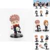 Jujutsu Kaisen Anime Character Pvc Figure Blind Box Model Gashapon Collectible
