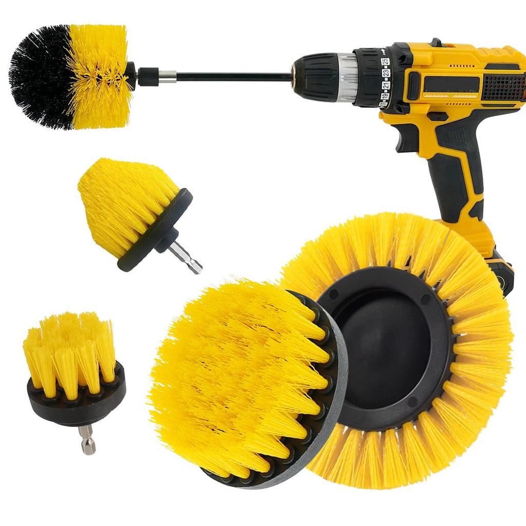 Juego de Cepillos de Limpieza para Taladro Eléctrico Multiusos