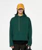 Embroidery Oversized Long Hoody_Green