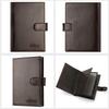 Men Leather Long Wallet Large Capacity Card Holder Passport Pocket Zipper Coin Purse Business Clutch Wallet Unisex Travel Organizer Clutch