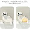 Soap Box Self Draining Soap Holder Cute Bathroom Decor Organizer Sea Lion Soap Dish  Kitchen