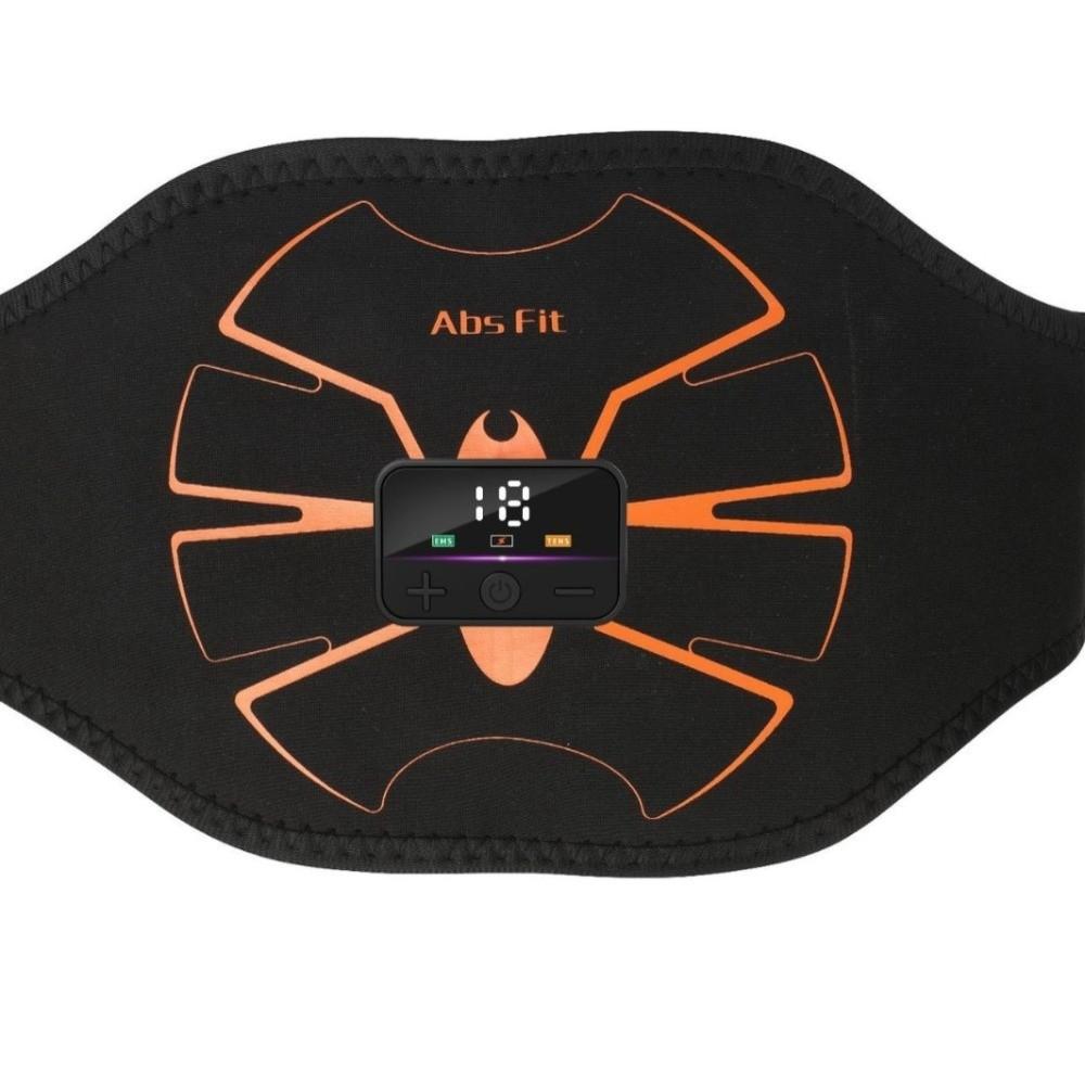 Electric Ab Muscle Trainer Device Portable EMS Muscle Stimulator Abdominal Belt Strength Training