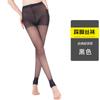 Women's Summer Thin Anti-snag Pineapple Stockings, Black Sexy Bare-leg Illusion Pantyhose