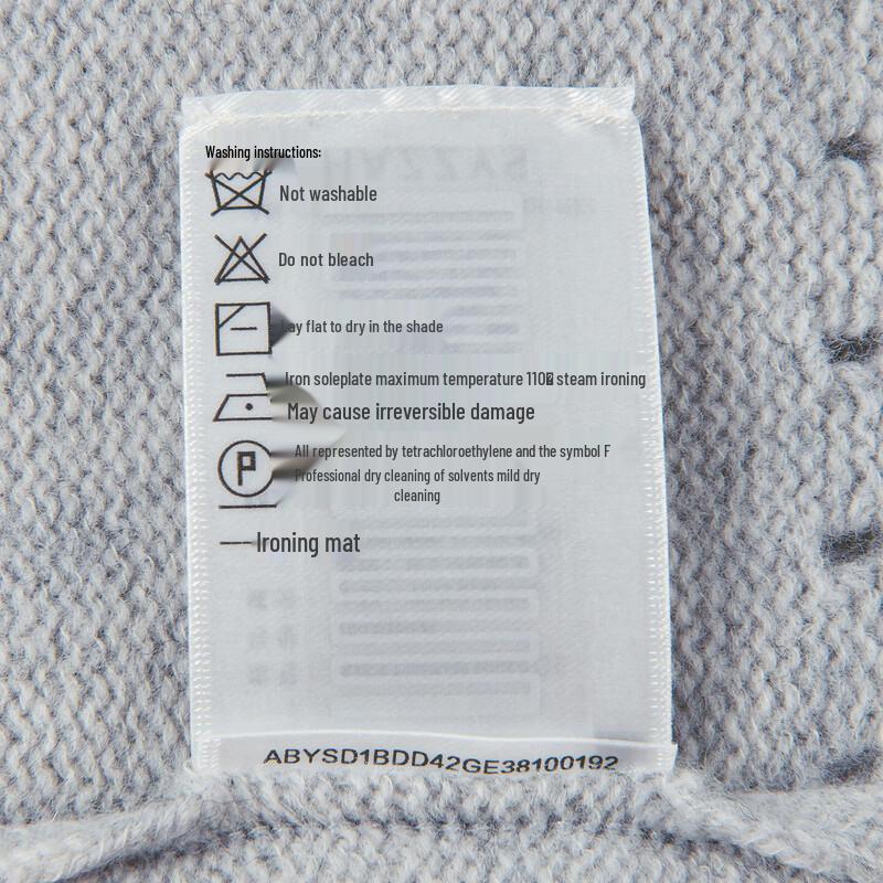 HAZZYS Women's Jacquard Animal Pattern Wool Cardigan