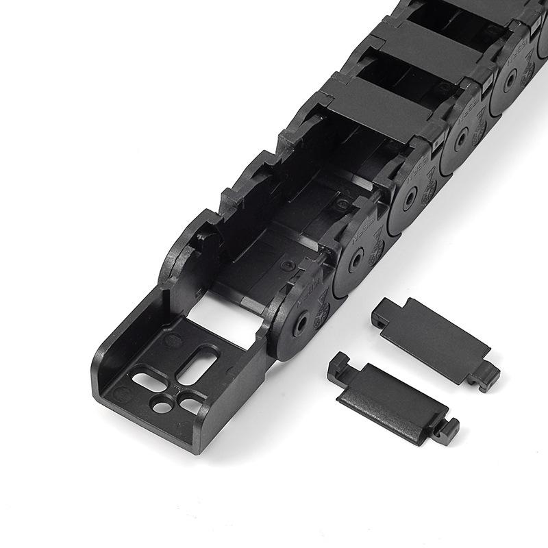 Mingde Nylon Semi-Closed Anti-Wear Cable Drag Chain for Machine Tools