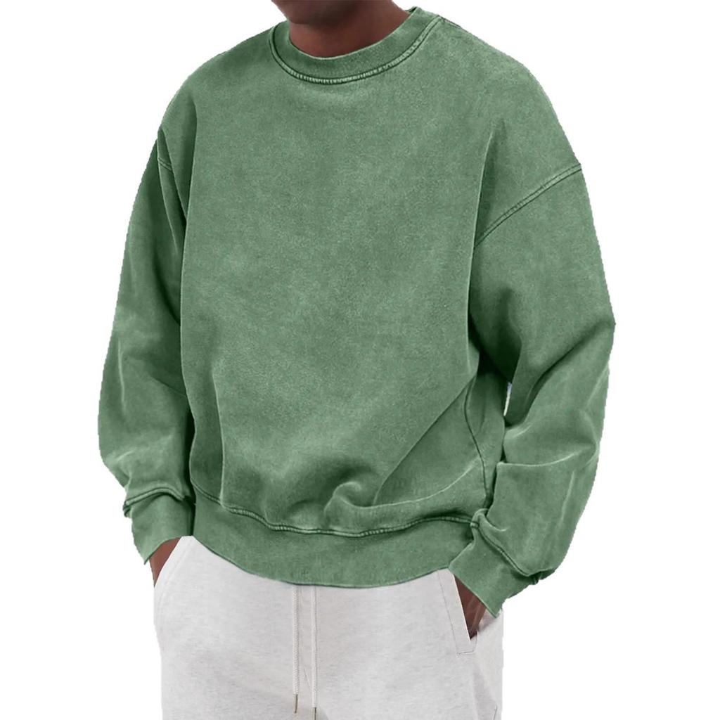 2025 Men's Autumn Solid Color Fashion Sweatshirt