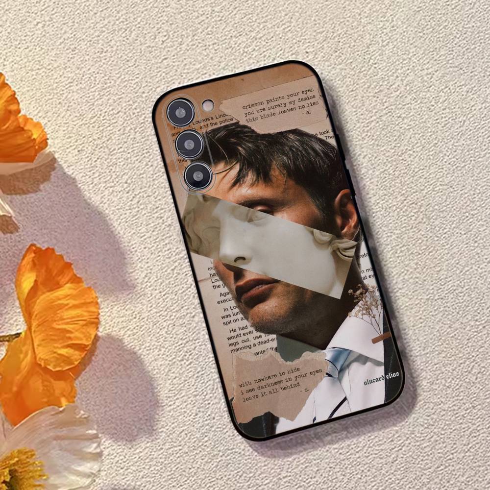 Graham Hannibal Mads Mikkelsen Phone Case Silicone Soft For Samsung Galaxy A73,A72,A71,A70,A53,A52,A51