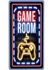 Gaming Room Metal Tin Sign Welcome Game Room Poster Bedroom Decor Iron Plate Youth Dorm Wall Plaque Decoration