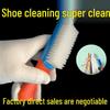 Soft Bristle Long Handle Shoe Brush - Gentle Cleaning & Polishing Tool