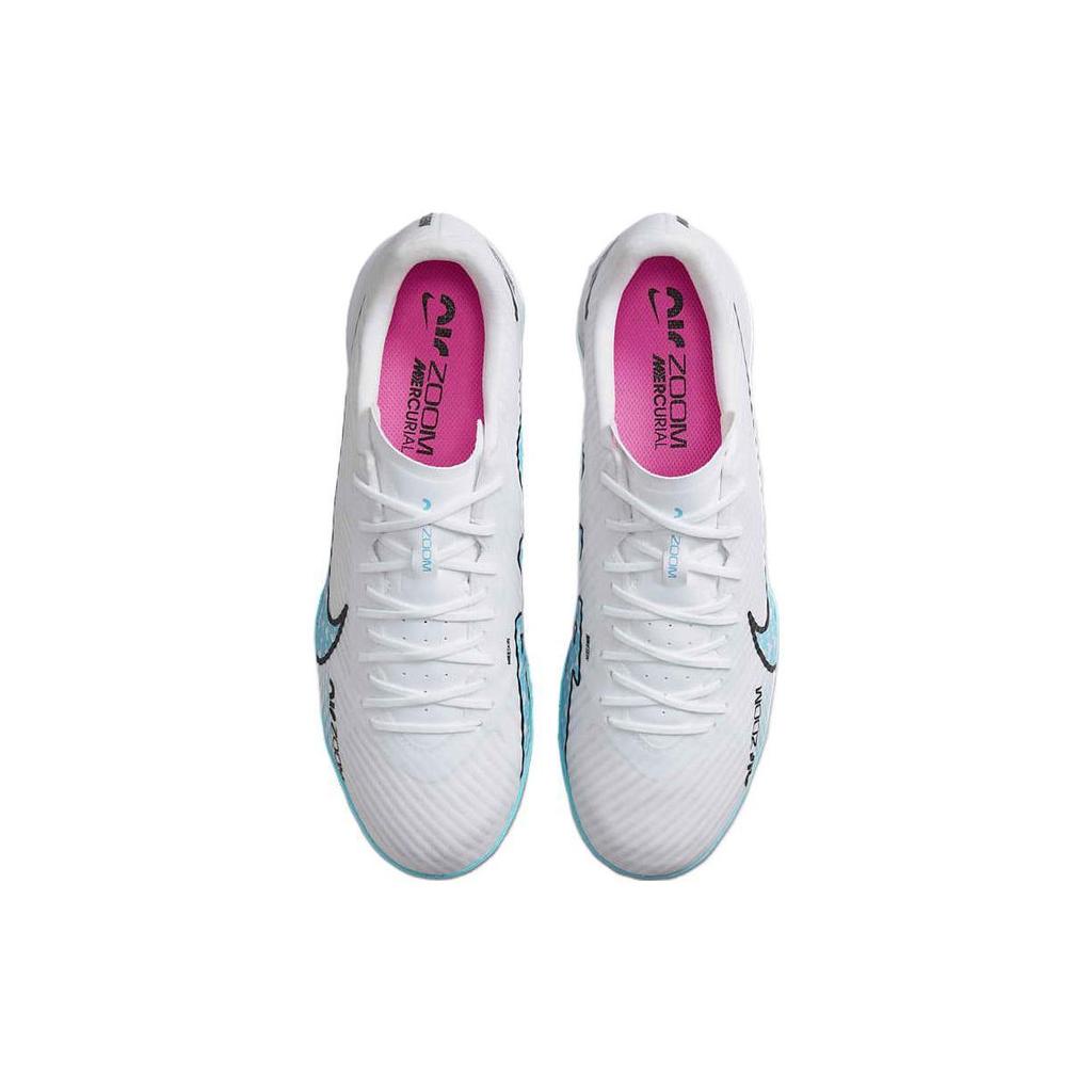 Nike Zoom Mercurial Vapor 15 Academy IC Blast Pack Unisex Sneakers White Pink-Blast Baltic-Blue DJ5633-146