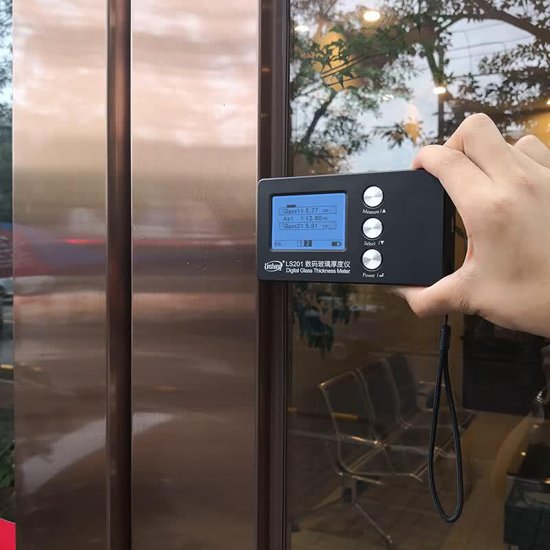 Linshang LS201 Digital Glass Thickness Gauge (CN version)