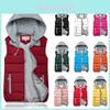 Stijlvol mouwloos damesjasje/vest met capuchon, gewatteerde bodywarmer voor alle seizoenen