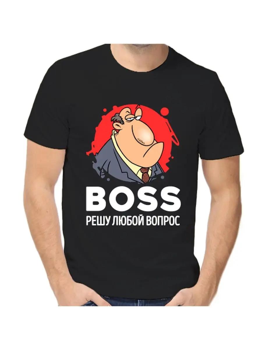 

T-shirt with the inscription boss M