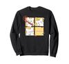 Hanamaru Obake Standard Four-Panel Sweatshirt