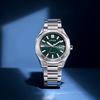 CITIZEN Eco Drive Light Powered Quartz Movement Stainless Steel Strap Watch 41mm Unisex Green Dial BM7630-80X