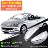 For Peugeot 206 CC SW SD 206+ 207 Sedan Compact Brasil 207i Set 1998~2013 2008 Chrome Door Handle Cover Car Accessories Stickers