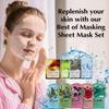 Tonymoly Glow Getter Face Sheet Mask| Pack of 10|Sheet Face Mask for Glowing Skin|Facial Mask With Essence|Sheet Mask Combo