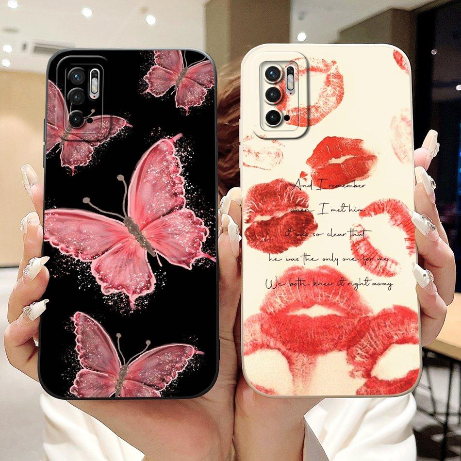 For Xiaomi Poco M3 Pro 5G Phone Case Poco M3 M3Pro Cute New Design Soft Silicone Shockproof Cases