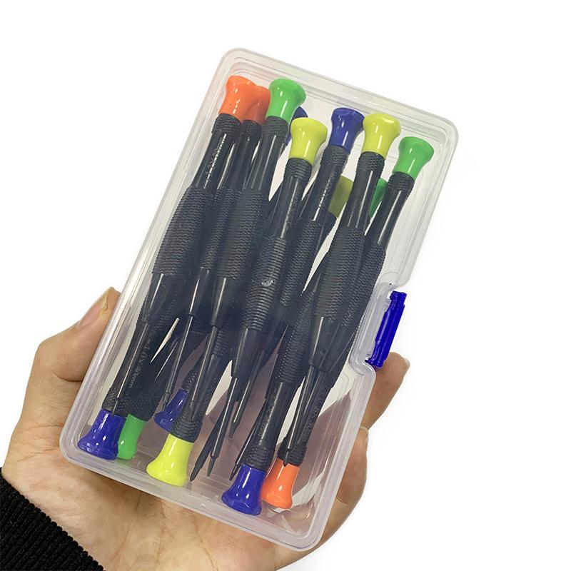 Fish Scale Removal Machine Multi-purpose Screwdriver Tool 18 Sets Android Apple Disassembly and Maintenance for 18 In 1 Set