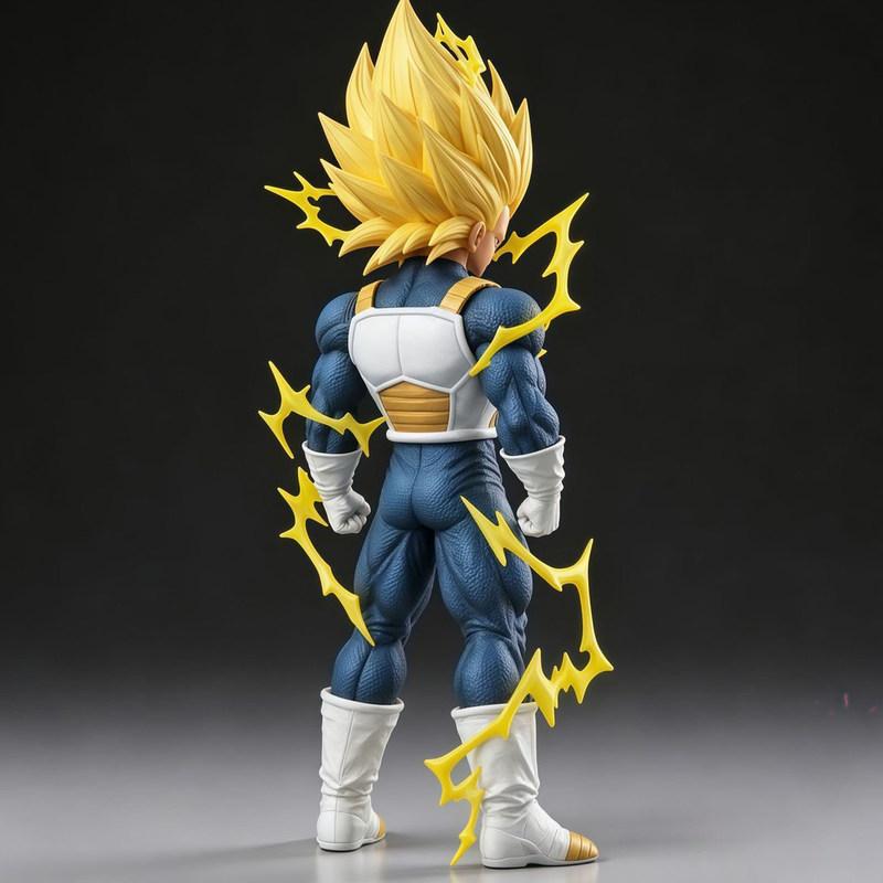 Hy Super Saiyan 3 Vegeta Gk Pvc Collectible Figure Model Desktop Decoration Anime Statue Gift For Adult Fans