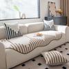 Chenille Irregular Shaped Sofa Cushion Four Seasons Universal Non-Slip Anti-Scratching Straight Row Sofa Towel Cover Cloth