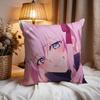 sShikimoris Not Just aCuties Cushion Cover Premium Comfort Reversible Pillow Cove -Two In One Design for Any Room & Car Interior