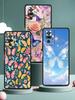 Butterfly Design Phone Case Cover for Redmi 14C 10C Note 15 14 13 12 10 11 K40 Pro Plus 5G Shockproof Soft TPU Shell Fundas Bag