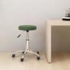 VidaXL Swivel Office Chair, Dark Green, Velvet