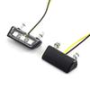 1pc Motorcycle License Plate LED Light Rear Tail Light 12V Waterproof Warning Light Tail Light Decor Indicators Motorbike Parts
