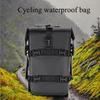 Cycling Sports Motorcycle Waist Bag, Camping Outdoor Small Backpack, Waterproof Folding Bag with Zipper Seal
