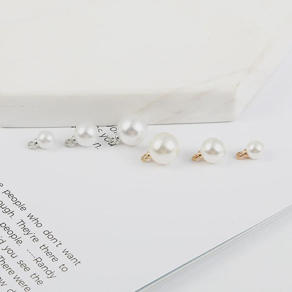 Handmade ABS Pearl Jewelry Accessories: Pendant and Earring Materials