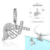 Copper Sea Turtle Loong Bear Cross Monkey Dangle Charms Fit Original Bracelet Beads Diy For Jewelry Making
