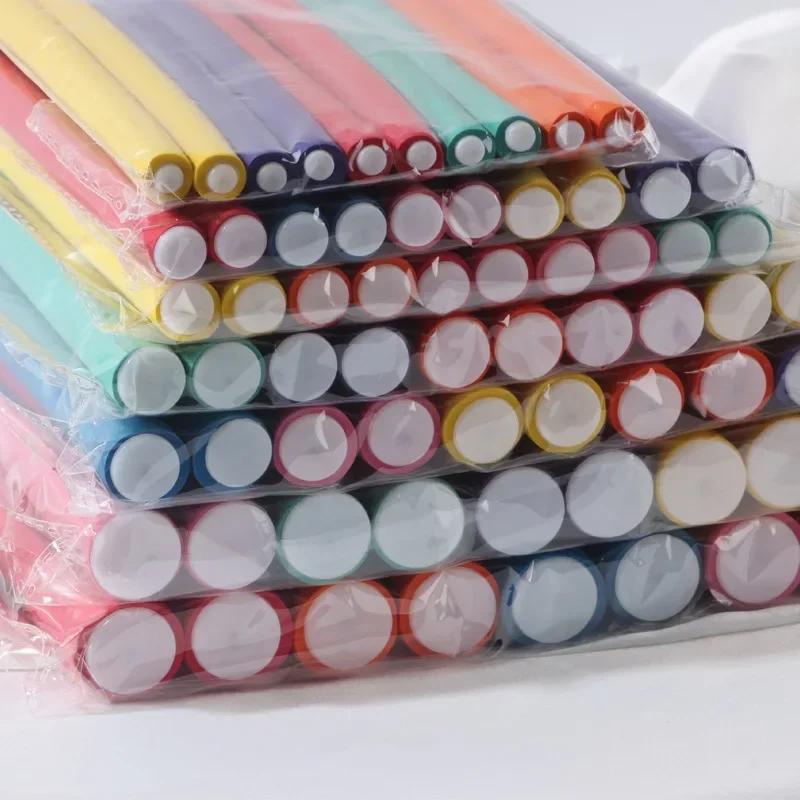 10 Stück Lockenwickler Weichschaum Haarwickler Flexible Haarcurler Maker Biegsame Twist Locken Flexi DIY Wickler Stylingwerkzeuge