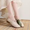 2024 New Chinese Style Embroidered Cloth Shoes Ethnic Style Cheongsam Temperament Women's Single Shoes Retro Old Beijing Embroidered Women's Shoes