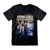 WWE Unisex Adult Stone Cold Steve Austin Photograph T-Shirt