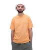 Avirex FADE WASH WARBUCKS PATCH T-SHIRT, Men's, Size L (150), Orange, 783-4134022