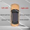 1Pair Front Windshield Wiper Cowl Side Trim Cover Water Deflector Plate For Mitsubishi Lancer /Evolution X Left & Right