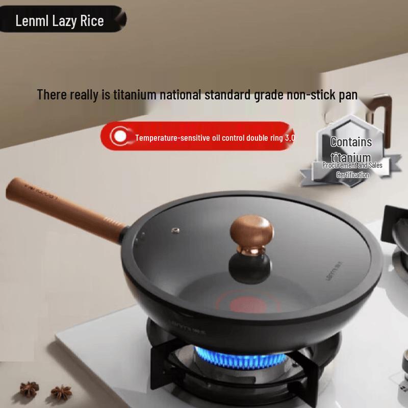 Lanmi Black Wukong Non-Stick Frying Pan