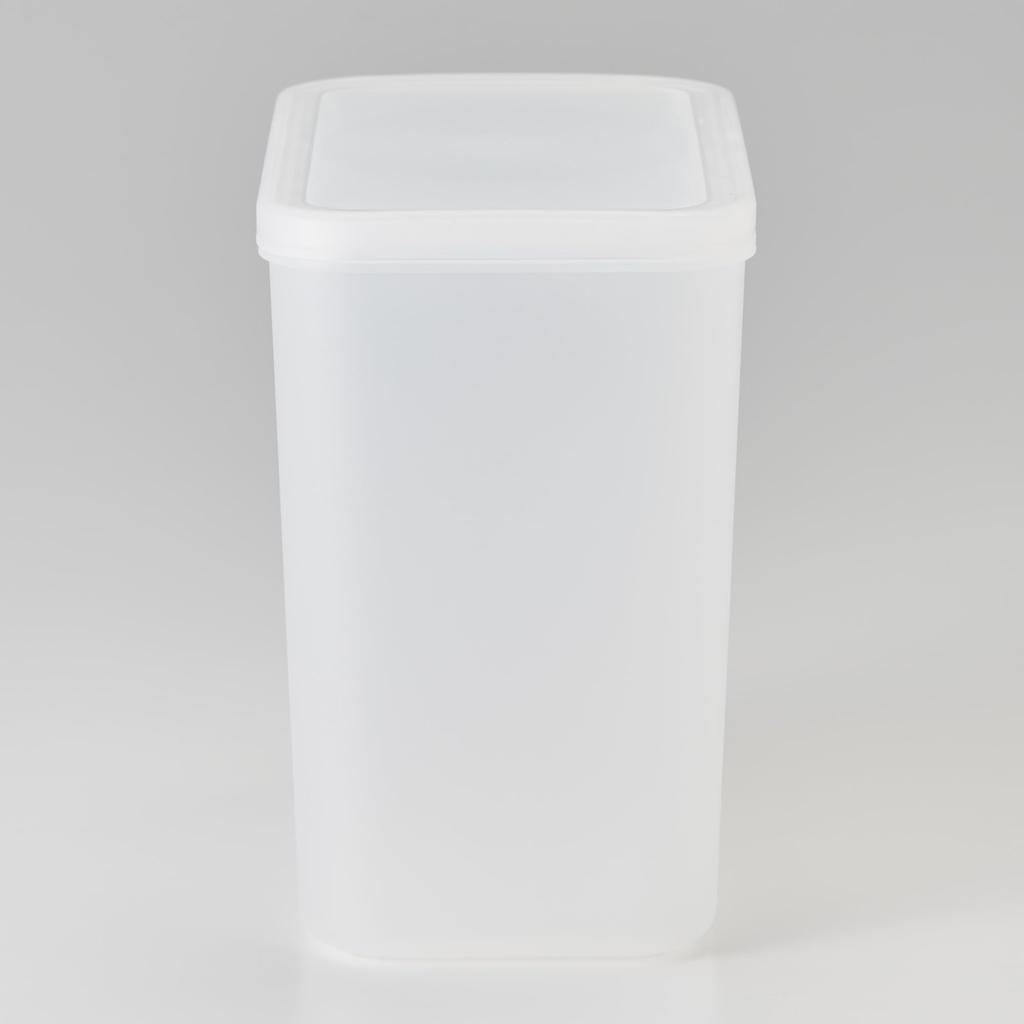 MUJI Powder Storage MDB69A8A Container, Semi-Transparent, 1.5L,