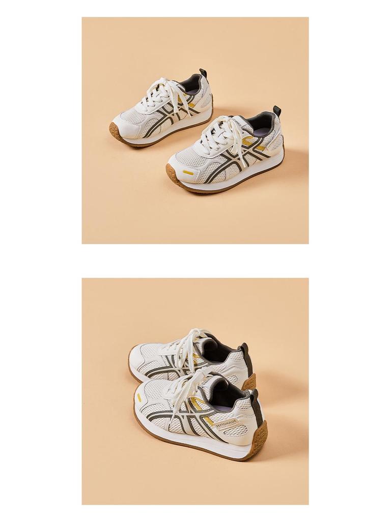 Retro Agande Women's 2025 Thick-Soled Breathable Running & Hiking Shoes