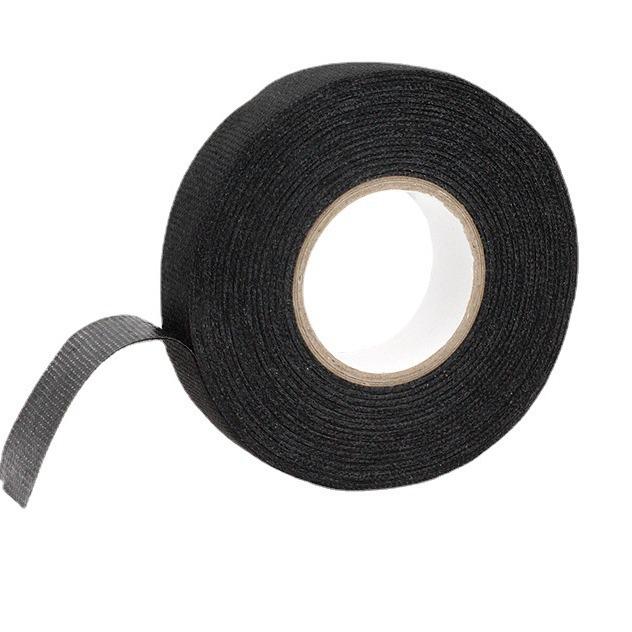 Automotive Black Flocking Wiring Harness Tape - Adhesive for Harnesses