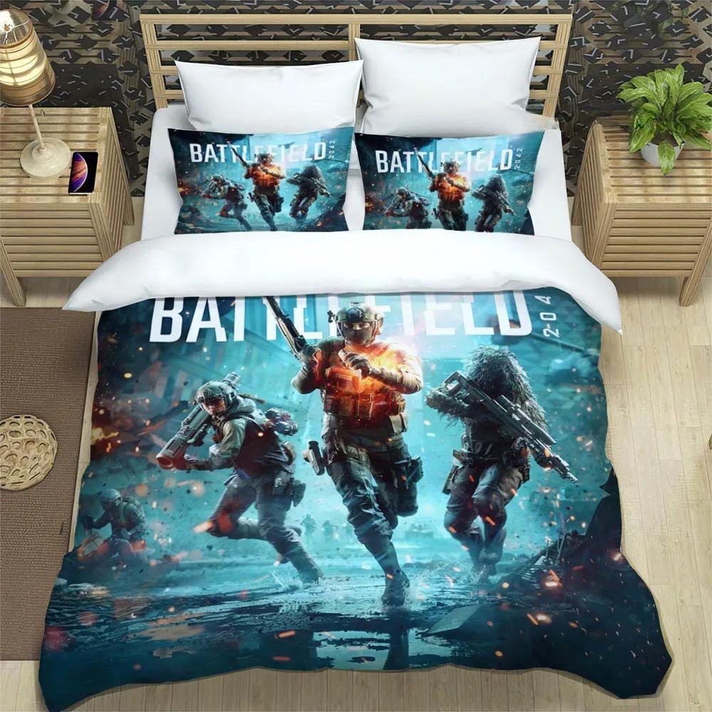 Battle Field Bedding Sets Exquisite Bed Supplies Set Anime Duvet Cover Bed Comforter Set Bedding Set Luxury Birthday Gift
