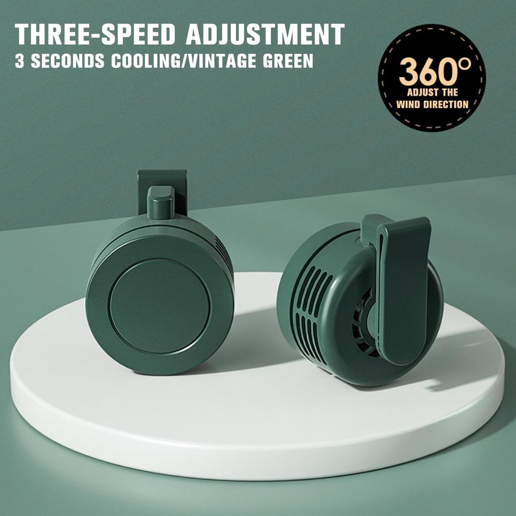 1 buc Ventilator portabil de vară, în aer liber, cu 3 viteze, ventilator de răcire reîncărcabil cu umidificator cu pulverizare, ventilator de răcire ZPG