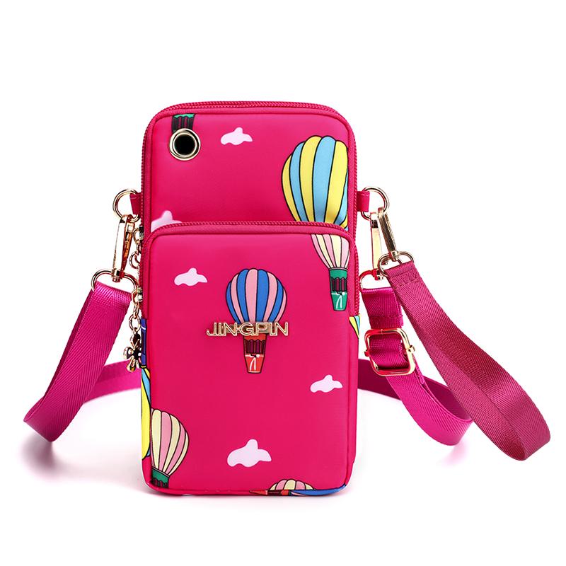 Damen Sommer 2025 Crossbody Mini-Tasche: Modische Handy-, Münz- & Handgelenk-Geldbörse