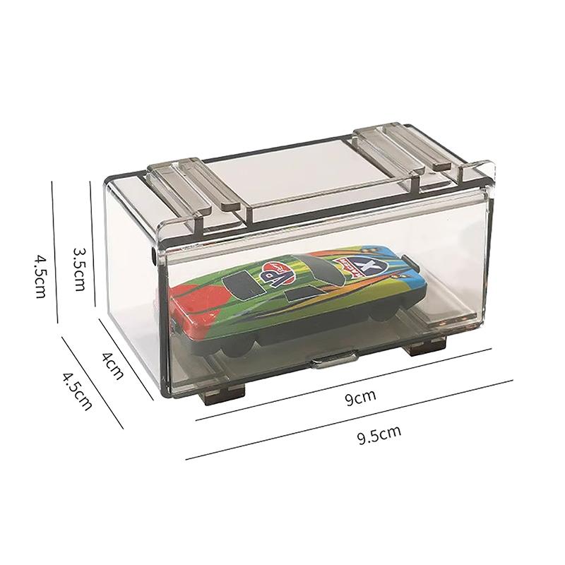 Autíčka Průhledný Prachotěsný Carro Model Kolekce Displej Kombinovatelný Skořepina Akrylový Úložný Box Pro Kluky Dárek