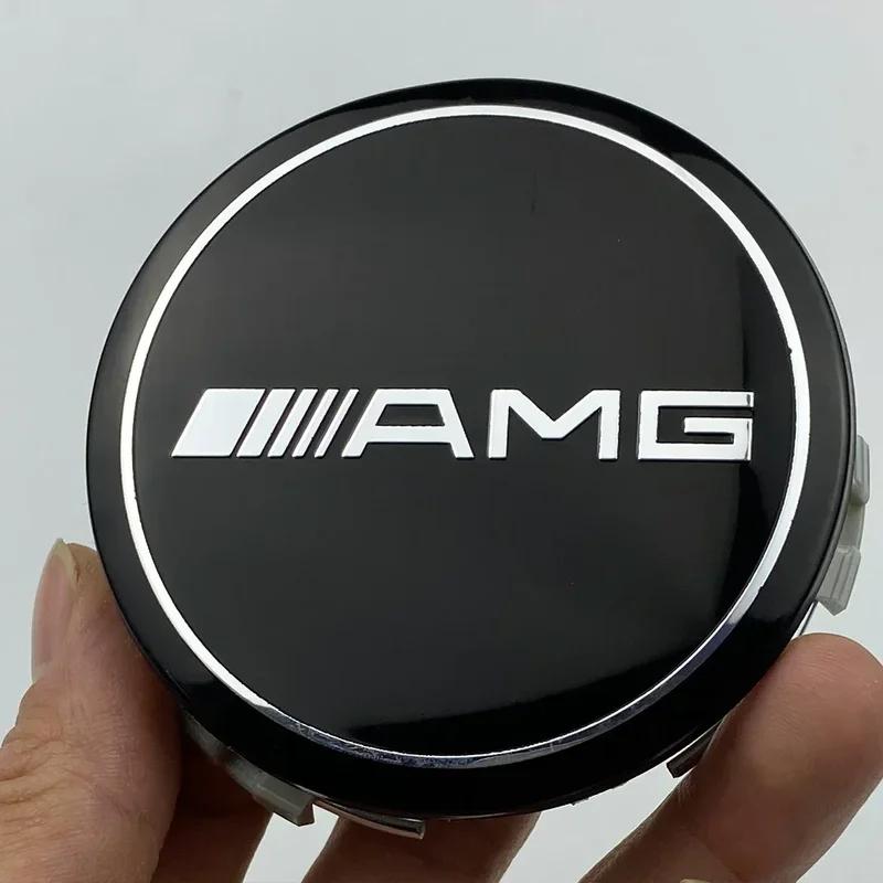 75mm 4 Stück Mercedes Benz Radnabendeckel Radkappe für Mercedes AMG Apfelbaum B w204 w211 w205 W212 w203 w213 w124 Autozubehör