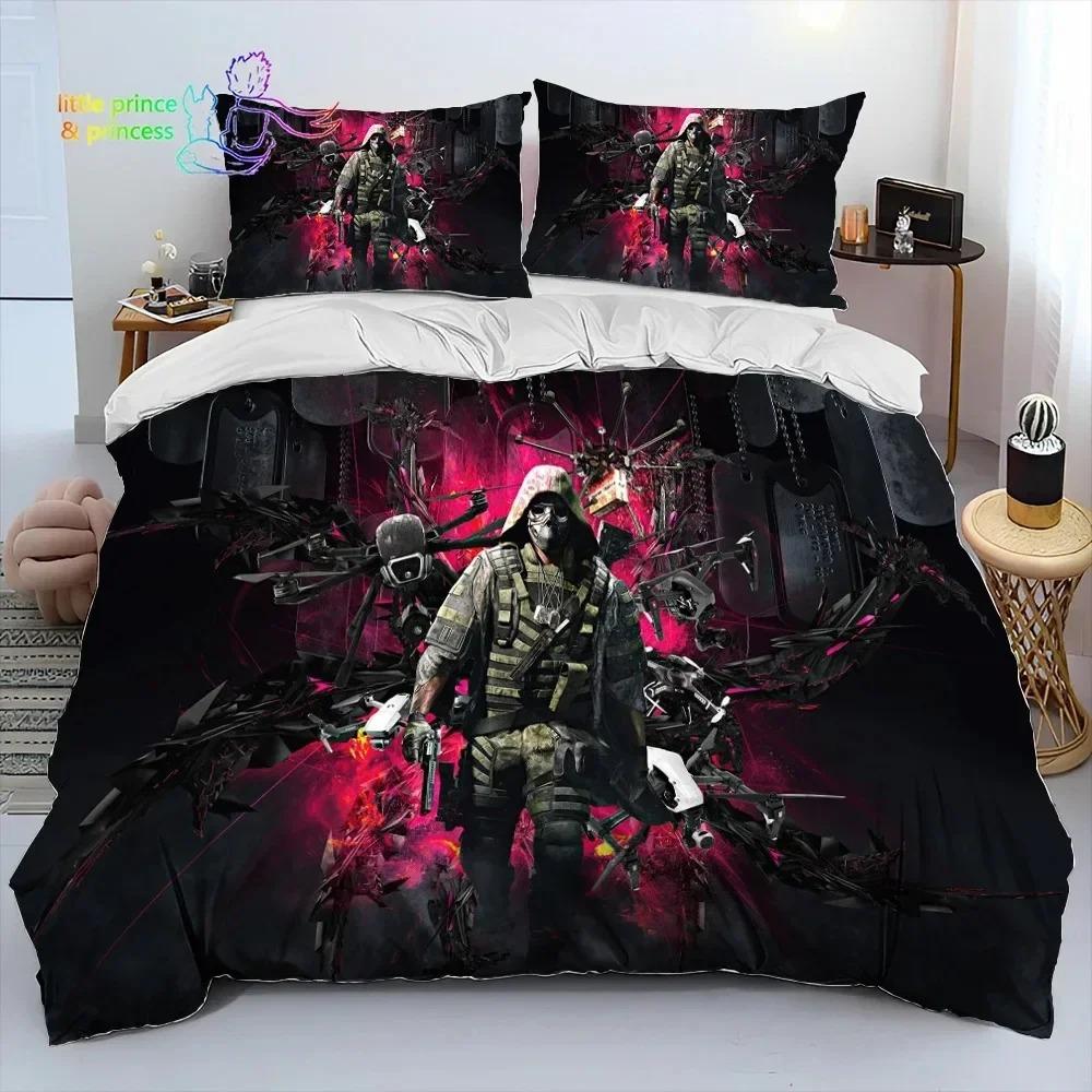 

Гра Call of Duty. Геймер. Постільна білизна. Комплект постільної білизни. Одномісний.. Повна ліжко. AU Double 180x210cm