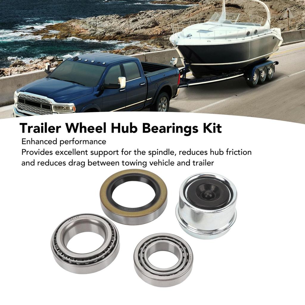 7pcs 3500 LB Trailer Wheel Hub Bearing Kit L68149 L44649